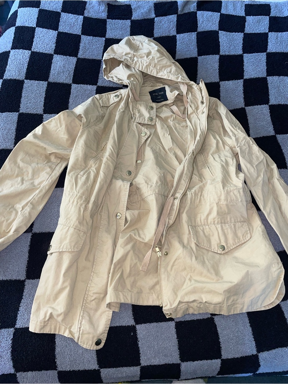 Love Tree Light Beige Jacket